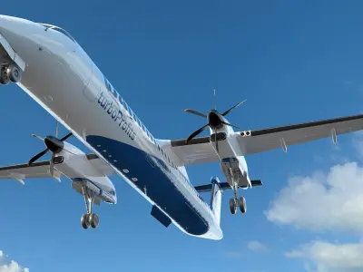  Bombardier Q400 NextGen Rigged 