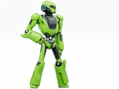ANDROID KOSMO  RIGGED 3D model