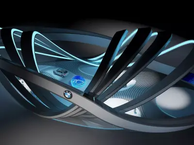 Exhibition Stand Stall Booth Low-poly 3D model