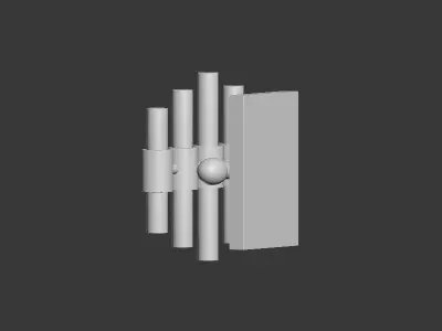 Haskell Sconce Arteriors Home  3D model