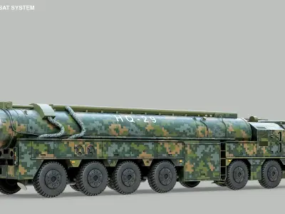  HQ-29 ABM And ASAT Missile System PBR 