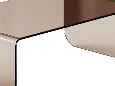 Theater Glass coffee tables 3D model