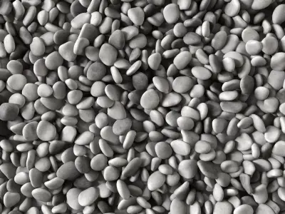 Pebble river low n6 3D model