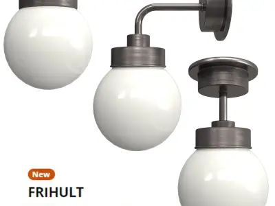 FRIHULT lamp set 3D model
