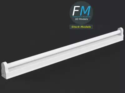 Neon light 3D model