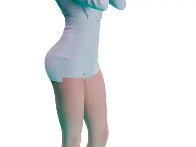 Chloe Android Reflection 3D print model