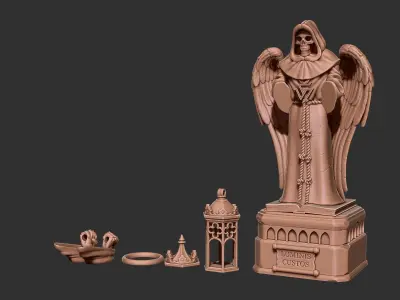 The Light Guardian - Scenary - Tabletop Games 3D print model