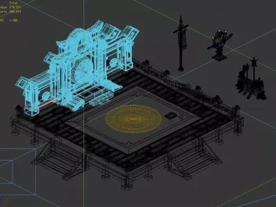 Peach Blossom Island - Yantai 17 3D model
