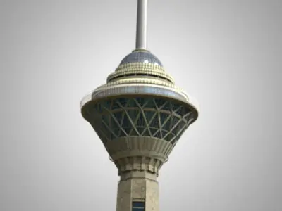 Milad Tower 3D model