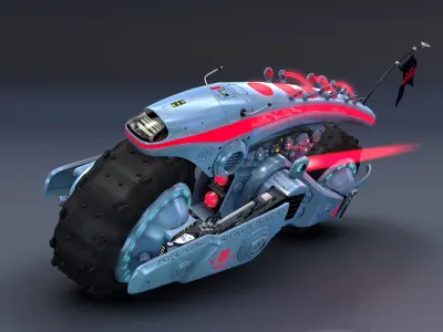 Alienbike MQ  3D model