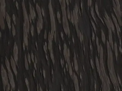 Dark Petrified Wood Bark PBR Seamless Texture