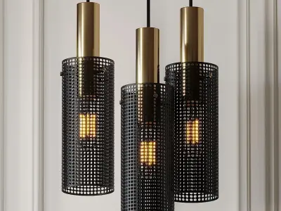 Vouge Small Pendant Lamp by Rubn 3D model