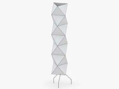 1462 - Floor Lamp Low-poly 3D model