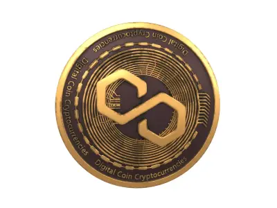 Polygon Coin v3 002 3D model