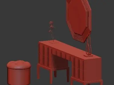 chest of drawers 39 3D model