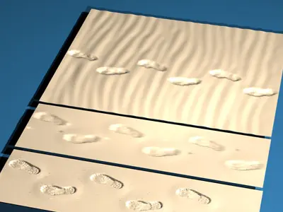 Foot prints2 3D model