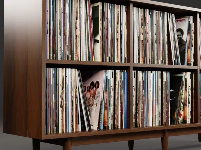 Vinyl Storage No54 3D model