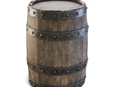 Barrel 3D model