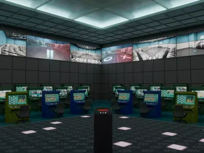 Squid Game Master Control Room 3D model