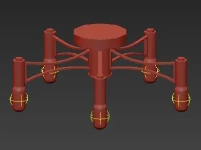 Droplet Top 3D model