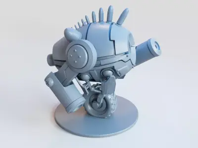 robot on Weel  3D print model