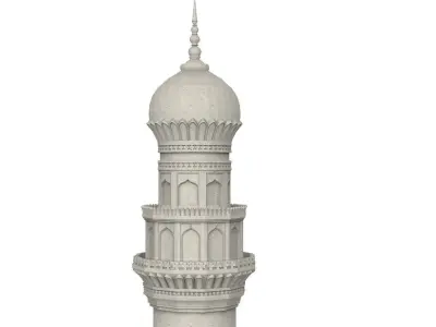 Charminar 3D model hyderabad gate 3D print model