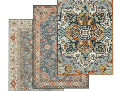 Rug Set 47 3D model