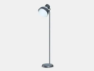 HEKTAR Floor lamp Low-poly 3D model
