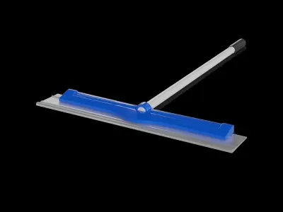 Brooms mops and window squeegees Window Squeegee Low-poly 3D model