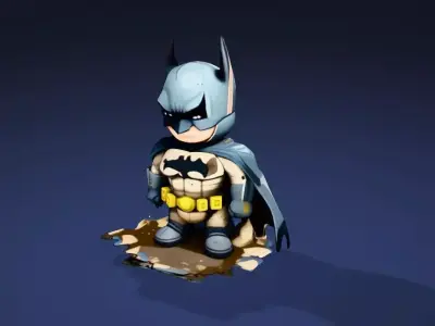 Cute Armor Cartoon  Printable 3D Figurine for Resin FDM 3D print model