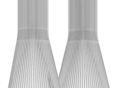 Secto Small wall light 3D model