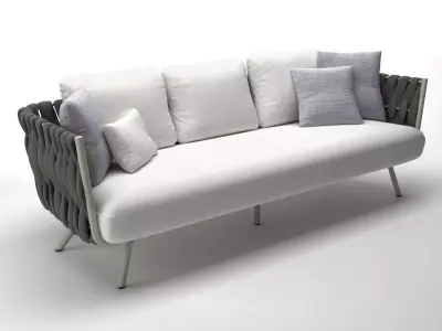 Tosca Sofa 233 3D model