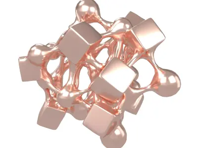 Abstract Shape v44 003 Low-poly 3D model