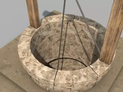 Well Borehole 3D model
