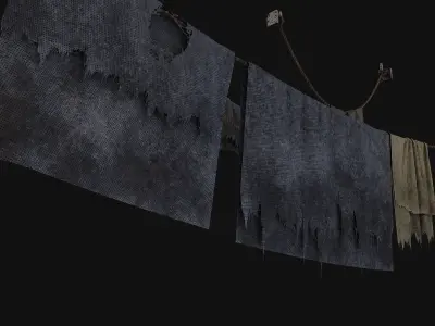 Dirt cloth 3D model