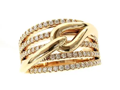 elegant ring  3D print model