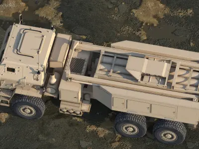  M142 HIMARS Multiple Rocket Launcher Desert 