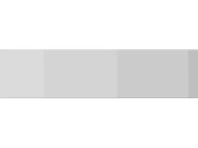 Concrete Curb 100 20 8 Radius 3 m Inner Curve 3D model