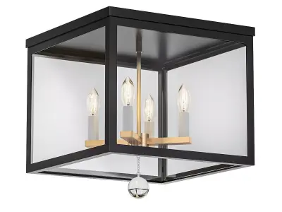 Fulton Flush Mount 3D model