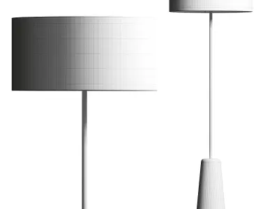 Burke Decor Wren Floor Lamp 3D model