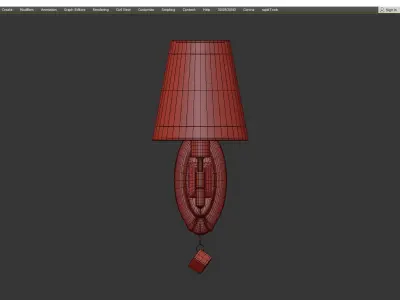 GVENET  WALL Low-poly 3D model