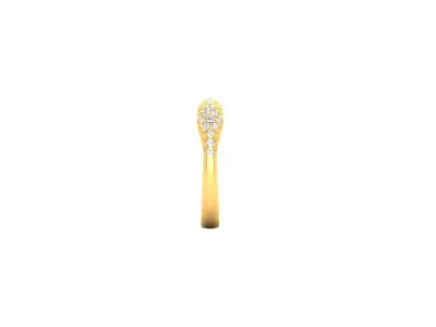 Women light weight ring 3dm stl fbx obj render details 3D print model