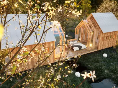 EXCLUSIVE D5 RENDER SCENE BY YOGA4ARCH 3D model 3D model