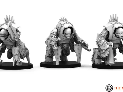 Iron Hive - Xentry guards MK2 3D print model