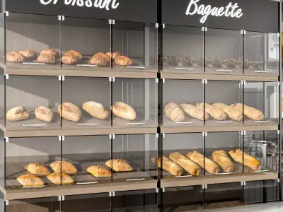 CAFE BAKERY NO2 A 3D model