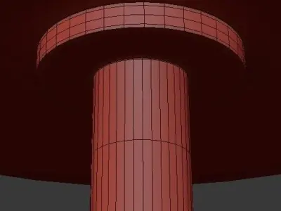 Nessa Round Chandelier 2 3D model