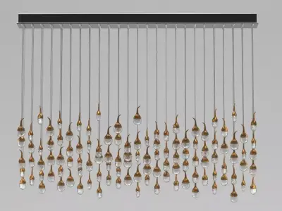 Amenities Chandelier 3D model