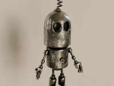 Robot Cartoon 3D model