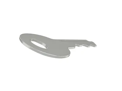 Key V1 002 Low-poly 3D model