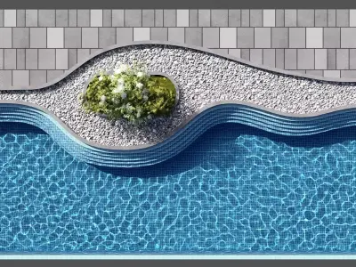 SWIMMING POOL NO119 A 3D model